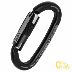 Kong Ovalone Aluminum Rise Lock Automatic Sleeve Carabiner