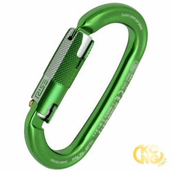 Kong Ovalone Aluminum Rise Lock Automatic Sleeve Carabiner