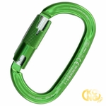 Kong Ovalone Aluminum Rise Lock Automatic Sleeve Carabiner Kong Ovalone Aluminum Rise Lock Automatic Sleeve Carabiner