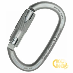 Kong Ovalone Carbon Rise Lock Automatic Locking Carabiner