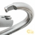 Kong Ovalone Carbon Rise Lock Automatic Locking Carabiner