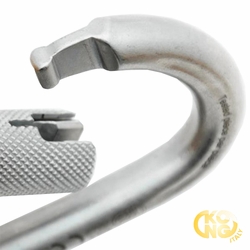 Kong Ovalone Carbon Rise Lock Automatic Locking Carabiner