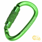 Kong Ovalone DNA Twist Lock Aluminum Alloy Carabiner Kong Ovalone DNA Twist Lock Aluminum Alloy Carabiner