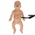 Life/form Charlie Neonatal Resuscitation Simulator with Interactive ECG Simulator