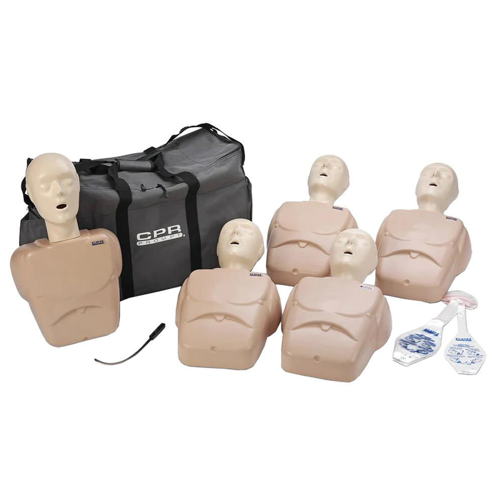 Life/form CPR Prompt Plus Manikin Pack of 5 Life Saving CPR Practice