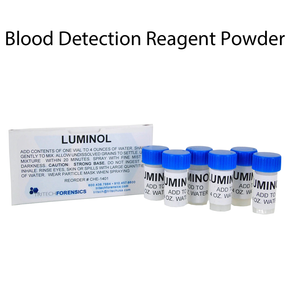 Luminol Blood Detection Reagent Powder provides
