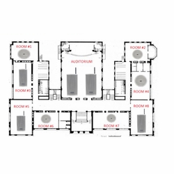 Maxon MDS-1400 10W UHF Rectangle Speaker with Wall Plug