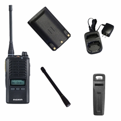MP-4000 Display Two Way Radio UHF or VHF - 1024 Channels, 5/2W Output