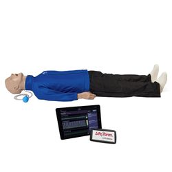 Life/Form Airway Larry with CPR Metrix and iPad