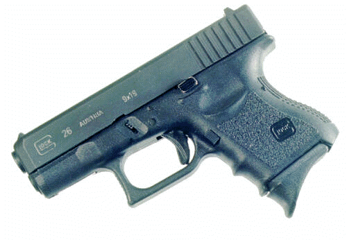 thumbnail image 2 of BOOMSTICK Grip Glove For Glock 26, 27, 28, 29, 30, 33, 36, 39 - Tactical Rubber Grip Sleeve 2 of 11