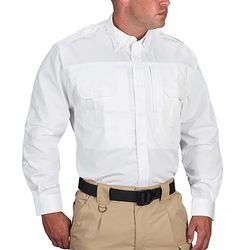 Propper Men's White Long Sleeve Tactical Shirt