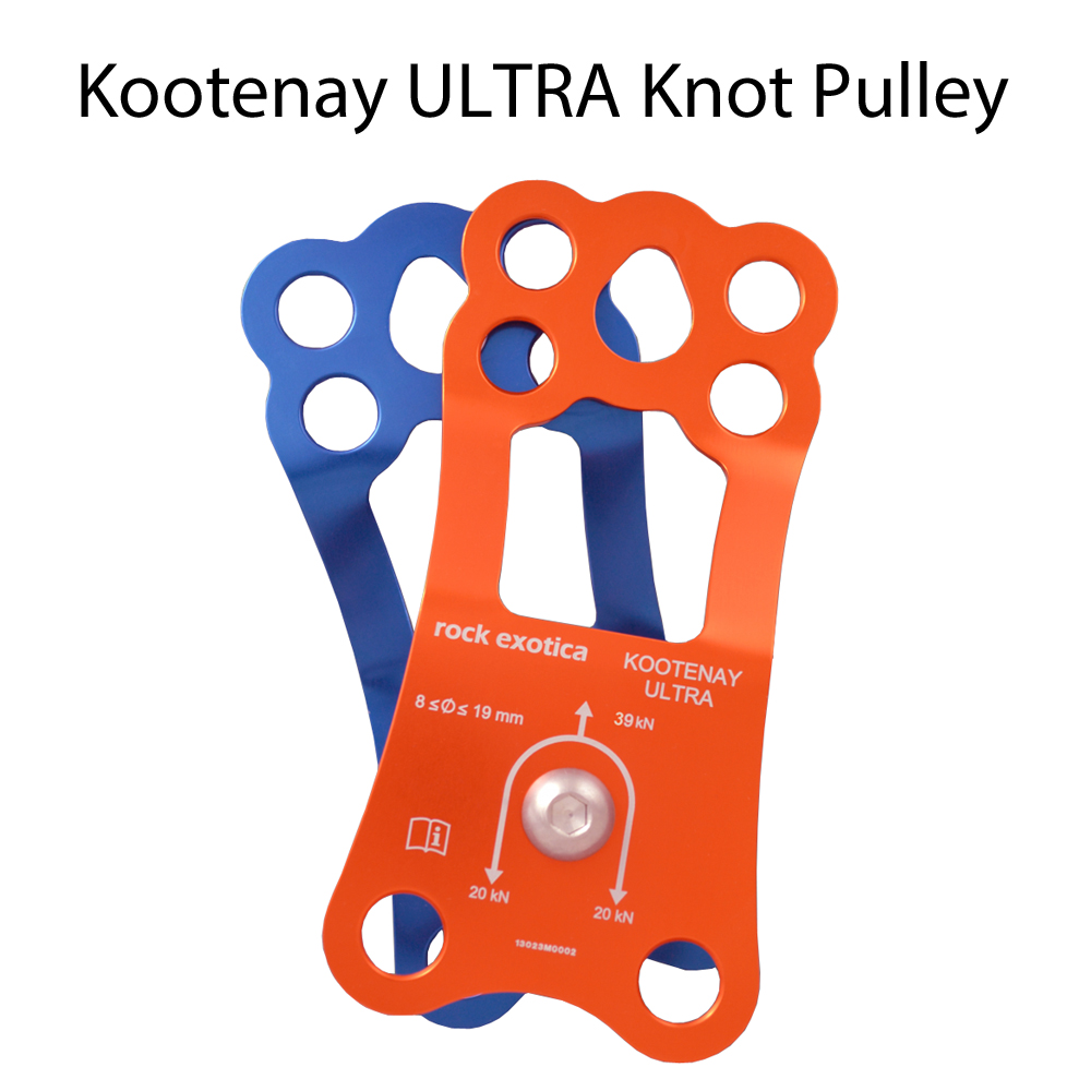 Rock Exotica Kootenay ULTRA Knot Passing Pulley