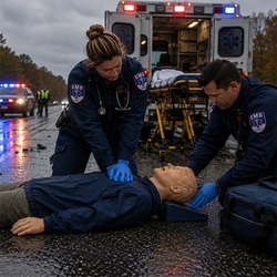 Simulaids Trauma Troy Rugged Full Body Trauma Training Manikin