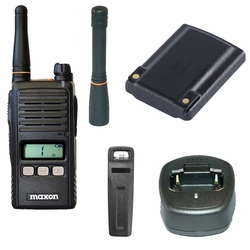 TJ-3000 Jobsite Two-Way Business Radio UHF or VHF - 90 Channels, 2W Output