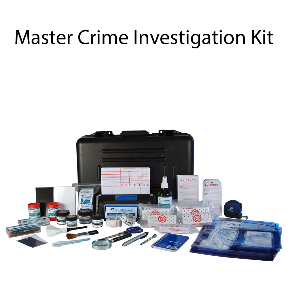TriTech Forensics Master Crime Scene Investigation Kit