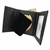 Smith & Warren Dress Leather Single ID Recessed Badge Tri-Fold Wallet