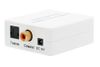 Digital Optical Coaxial S/PDIF To Stereo RCA Audio DAC Converter