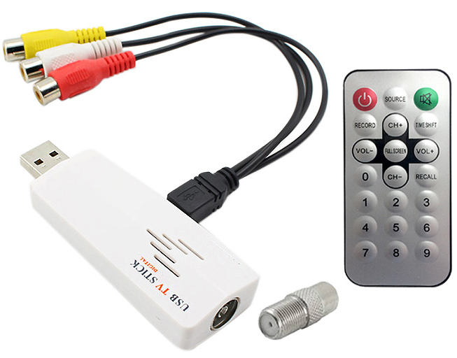 Universal Coax RCA Video Audio To USB Converter Digital Video Recorder