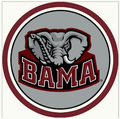 Alabama 64 Round Spirit Rug