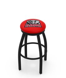 Alabama Elephant Black Ring Swivel Stool