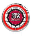 Alabama Elephant Neon Clock 19