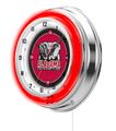 Alabama Elephant Neon Clock 19