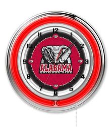 Alabama Elephant Neon Clock 19