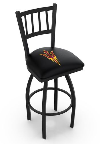 Arizona State Pitchfork Jailhouse Back Swivel Stool