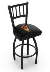 Arizona State Pitchfork Jailhouse Back Swivel Stool