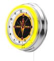 Arizona State Pitchfork Neon Clock 19