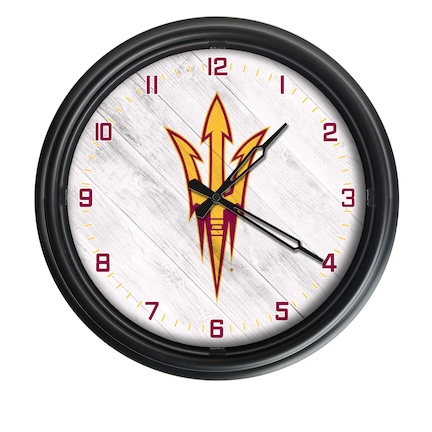 Arizona State Pitchfork Outdoor LED Clock
