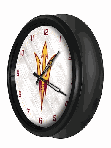 Arizona State Pitchfork Outdoor LED Clock