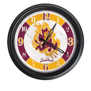 Arizona State Sparky Outdoor LED Clock