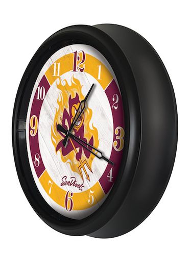 Arizona State Sparky Outdoor LED Clock
