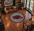 Arkansas 64� Round Spirit Rug