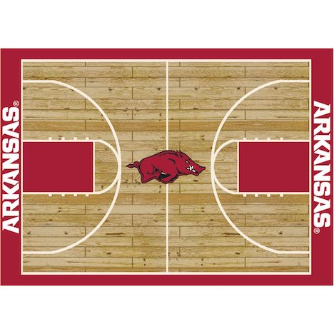 Razorback Rugs Arkansas Courtside Rug