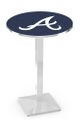Atlanta Braves Modern Pub Table