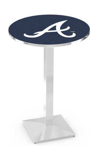Atlanta Braves Modern Pub Table