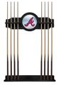 Atlanta Braves Pool Cue Rack