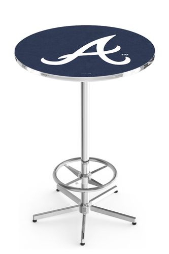Atlanta Braves Retro Pub Table