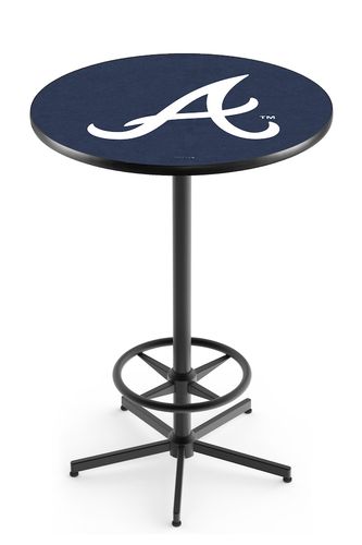 Atlanta Braves Retro Pub Table