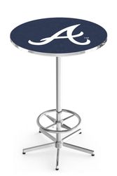 Atlanta Braves Retro Pub Table
