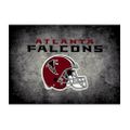 Atlanta Falcons Distressed Rug