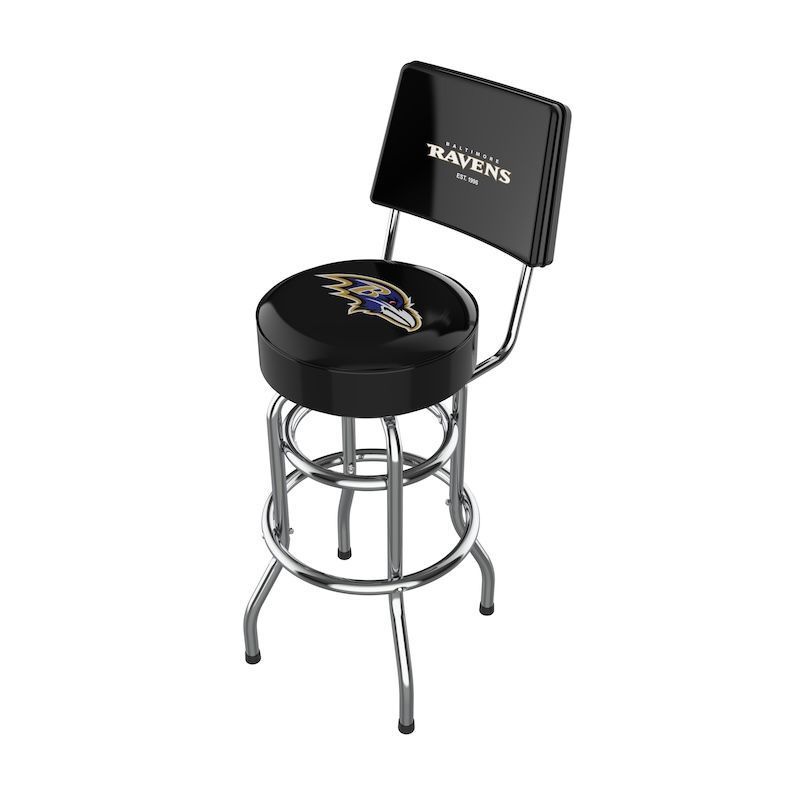 Baltimore Ravens Barstool w/ Back