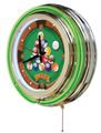 Billiard Neon Clock 15