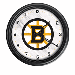Boston Bruins Outdoor LED Clock