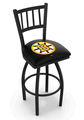 Boston Bruins Jailhouse Back Swivel Stool