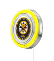 Boston Bruins Neon Clock 15