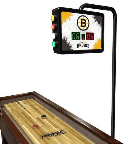 Boston Bruins Shuffleboard Scoring Unit