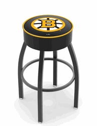 Boston Bruins Cushion Swivel Stool